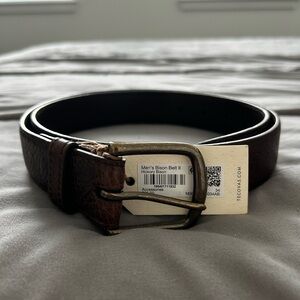 Men's Tecovas Bison Belt BRANDED